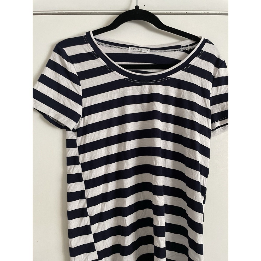 Honey and Lace‎ medium striped t shirt soft material NWT
